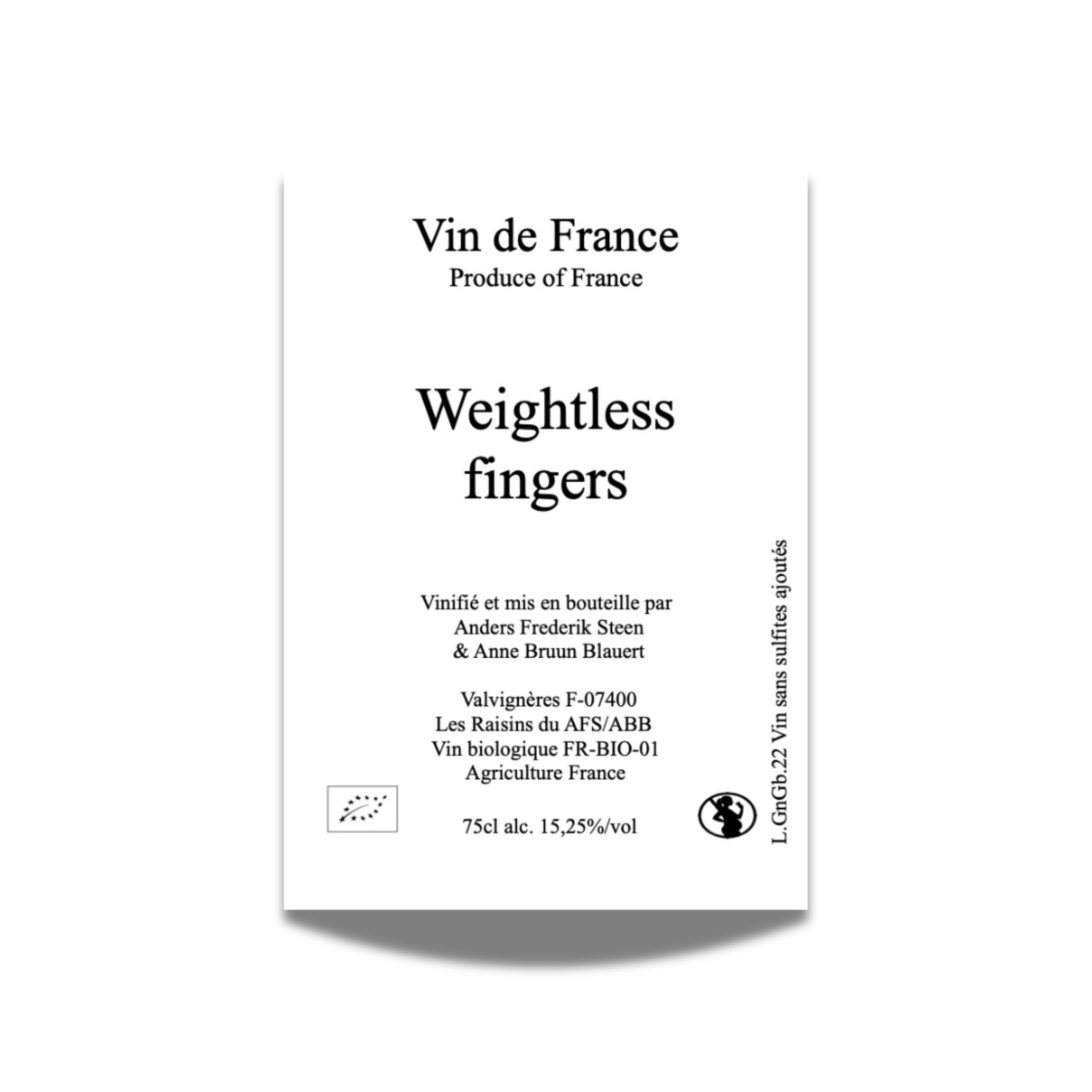 Weightless Fingers VDF Rose 2023