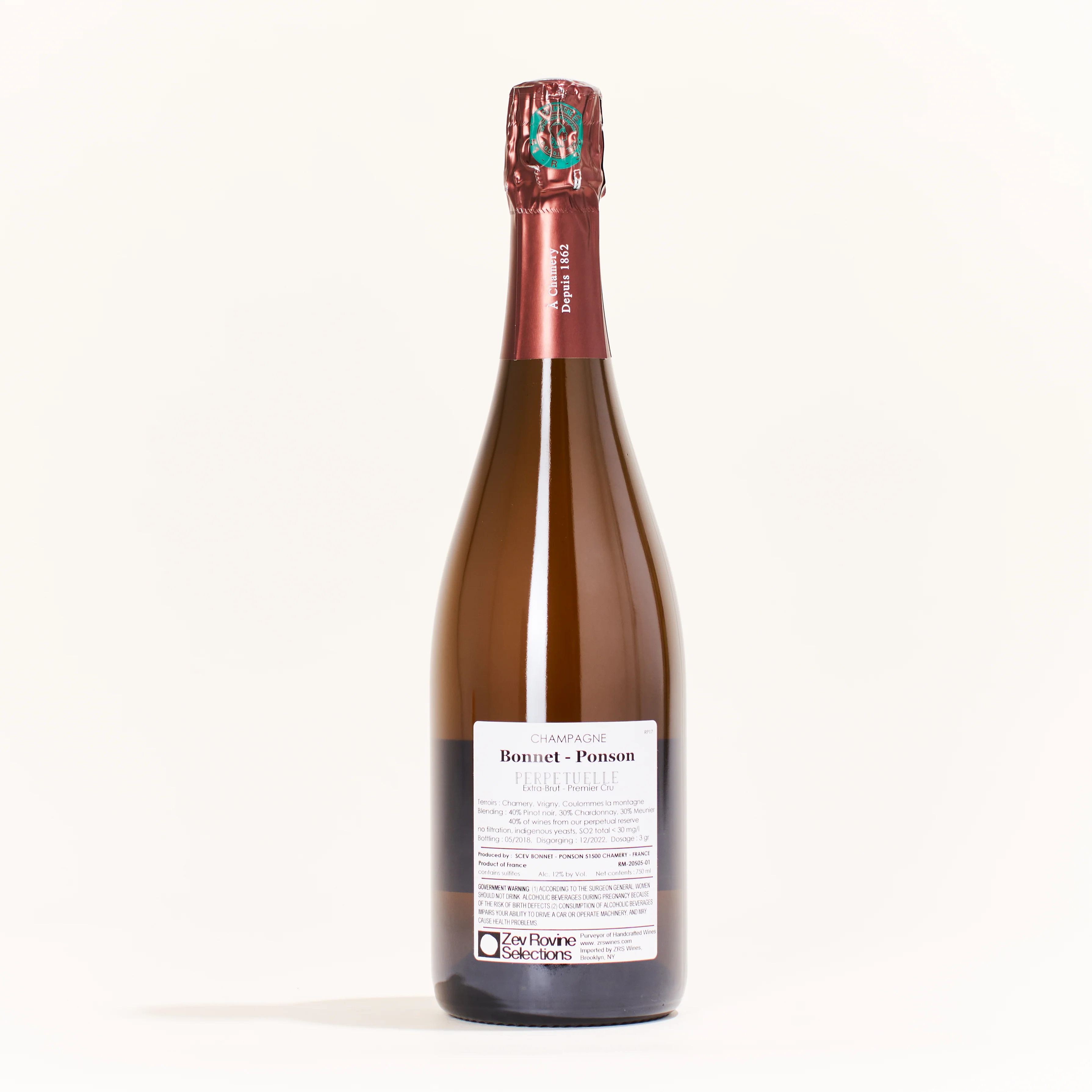 Cuvée Perpétuelle Extra Brut Champagne NV - Image 2