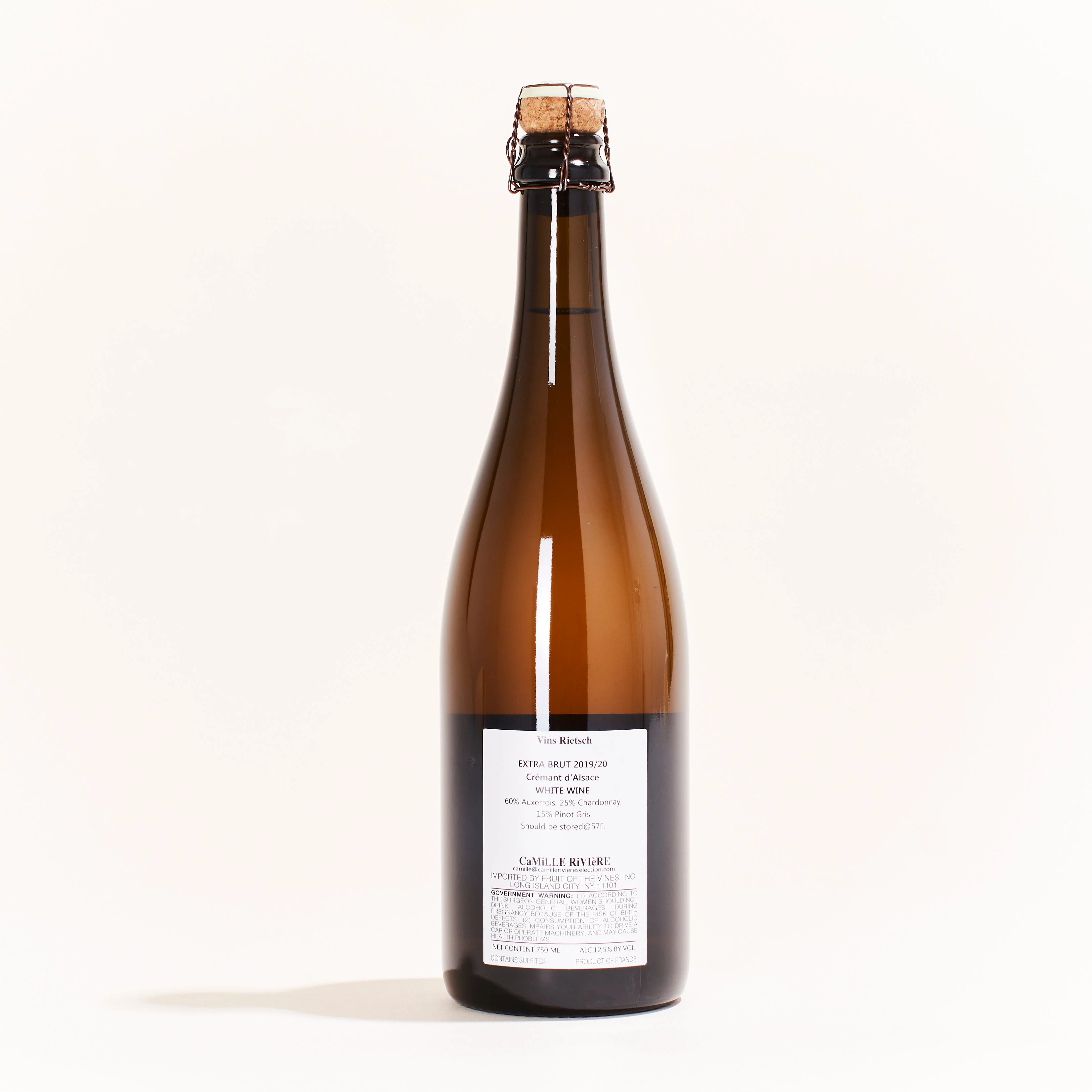 Crémant d'Alsace Extra Brut NV - Image 2