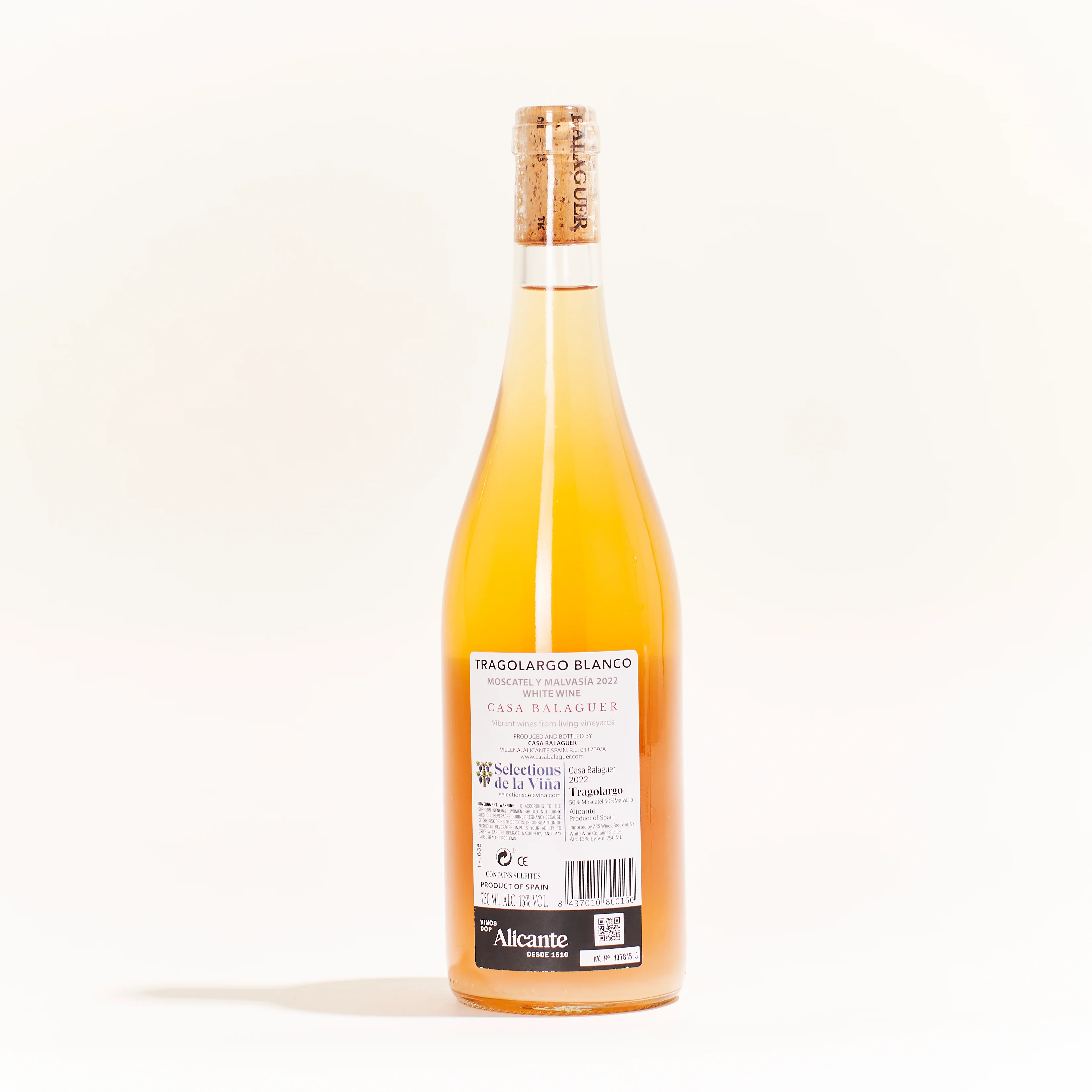 Tragolargo Alicante White 2022 - Image 3