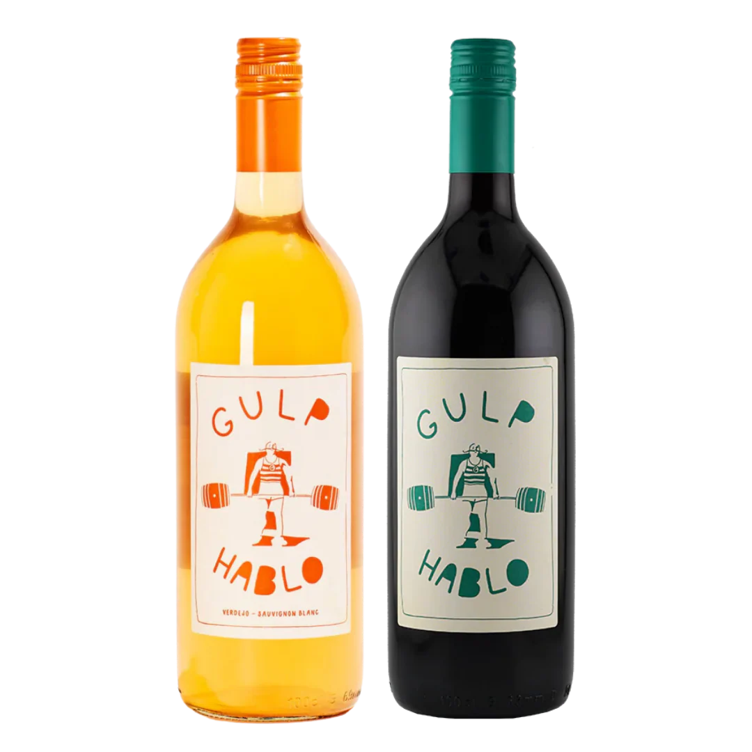 Gulp Hablo 1L Duo – Orange & Red from La Mancha