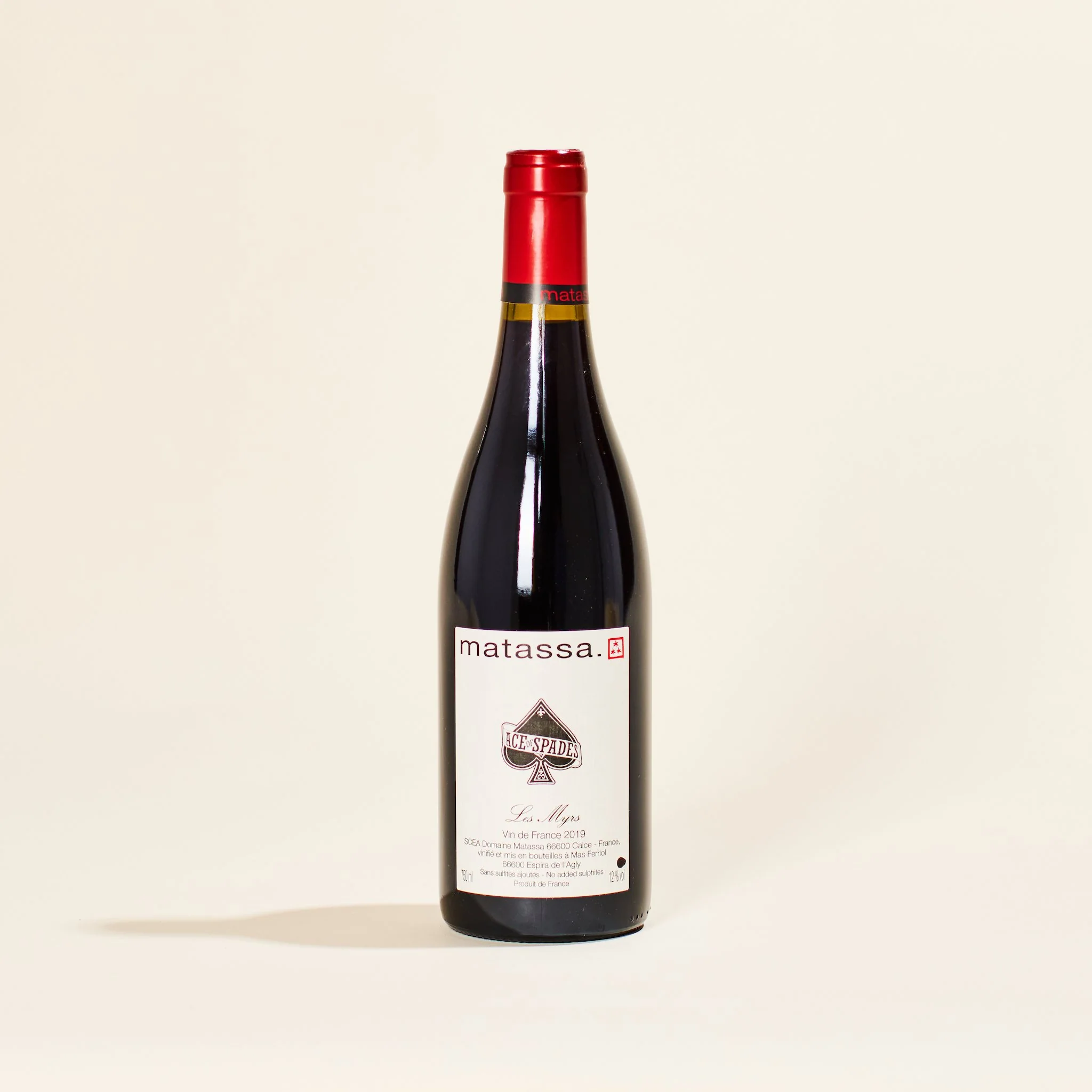 Ace Of Spades VDF Rouge 2019