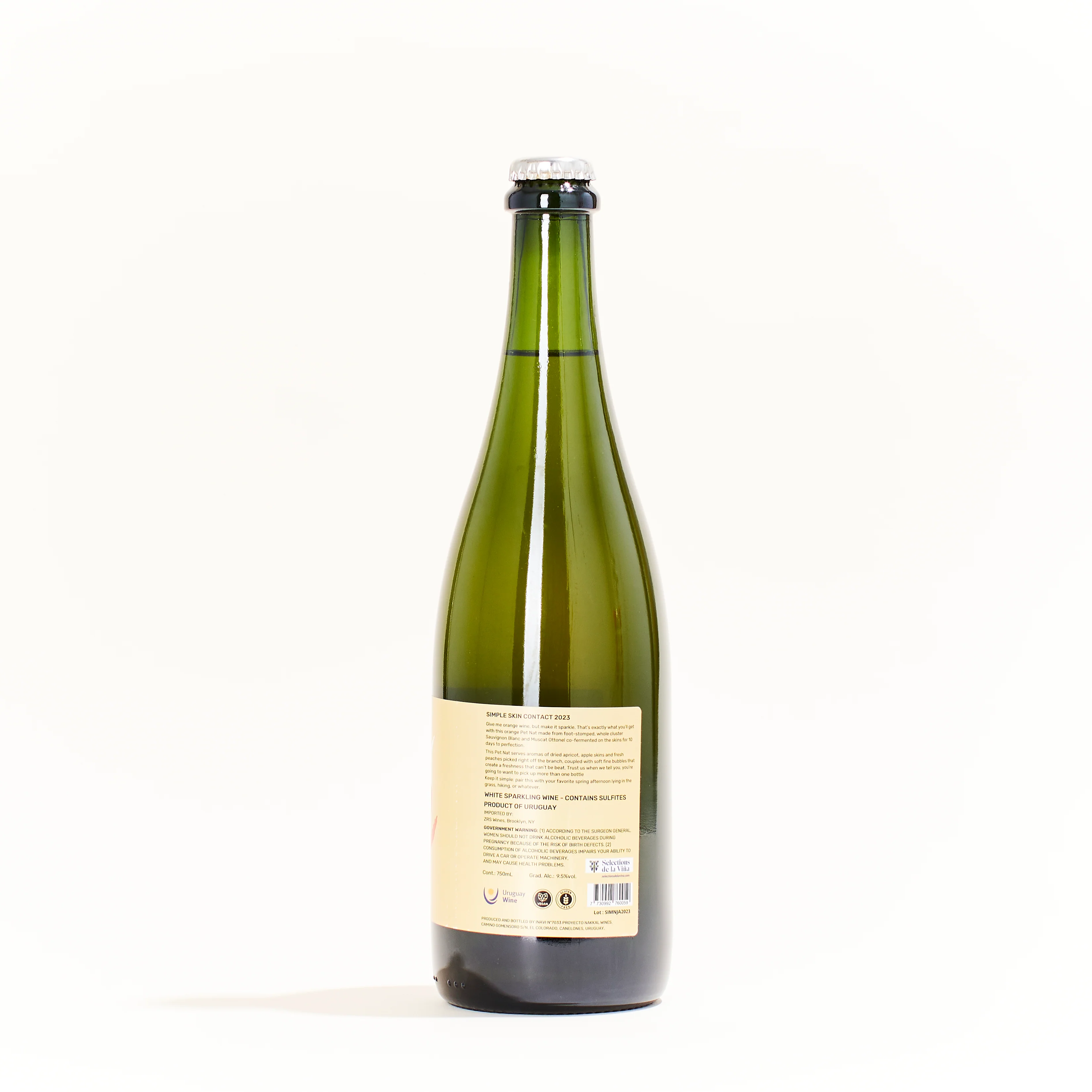 Simple PetNat Naranja Canelones Sparkling - Image 2